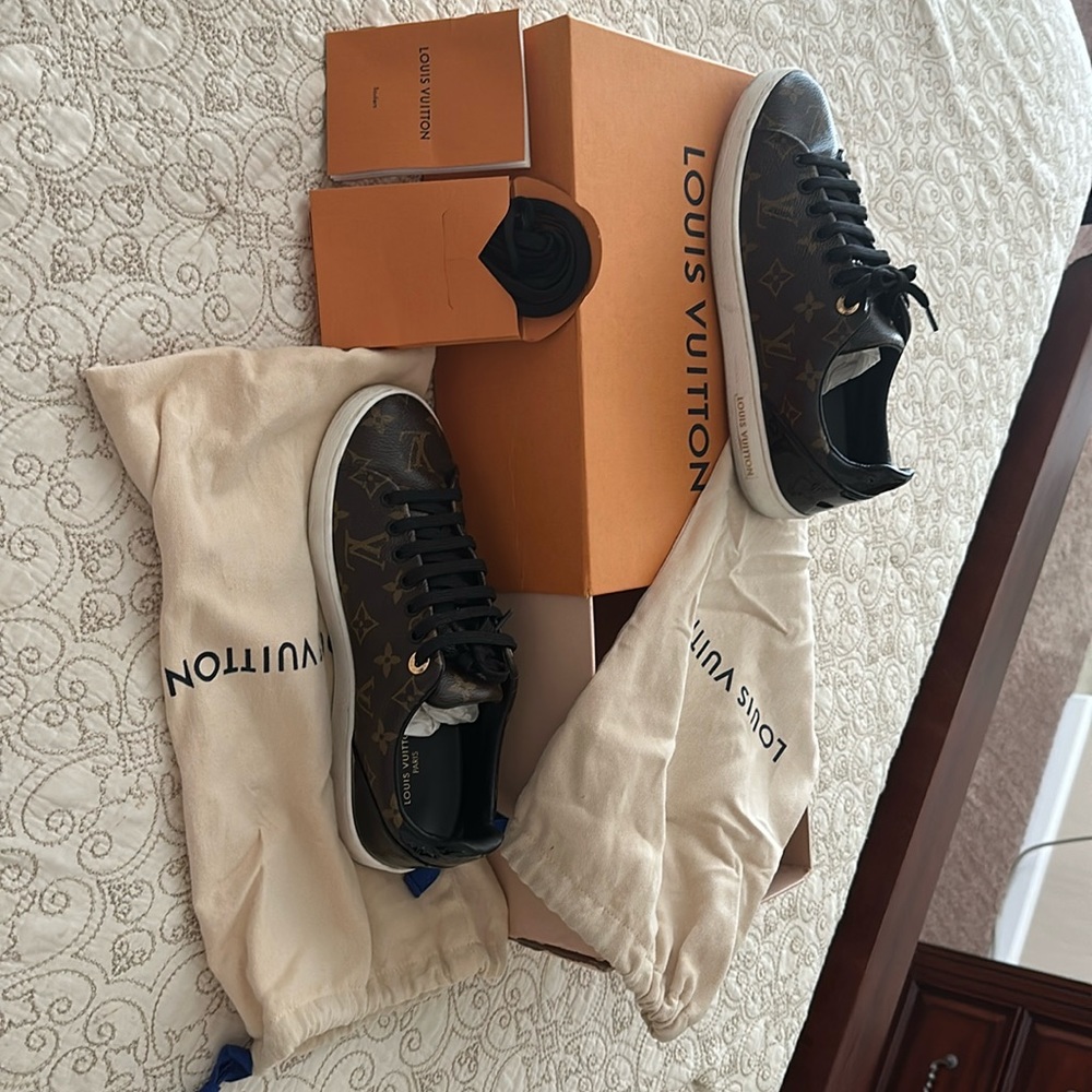 LV brown sneakers